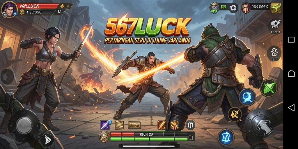 Tangkapan layar dari gameplay seru 567LUCK dalam aksi.