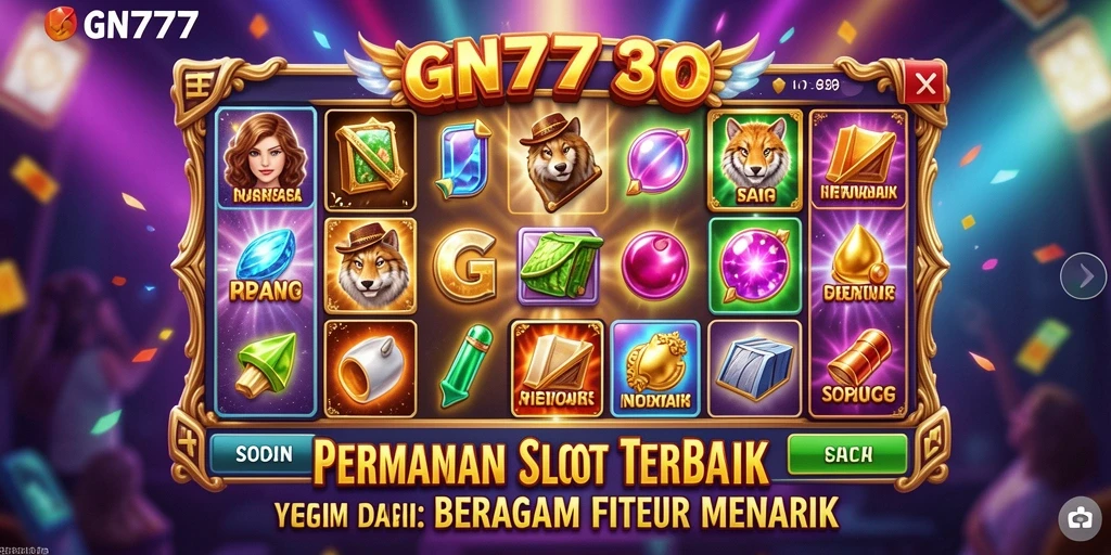 Tampilan gameplay menarik dari GN777 dengan banyak pilihan slot.