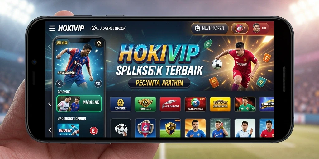 Tampilan antarmuka pengguna HOKIVIP yang menarik dan fungsional.