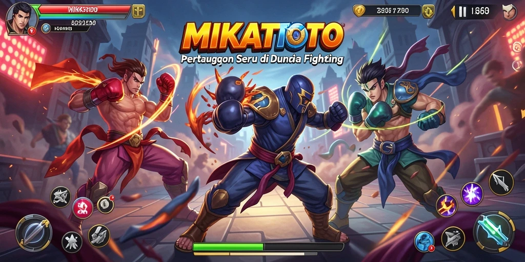 Gameplay seru MIKATOTO dengan pertarungan dinamis.
